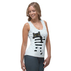 Sketchbook Cat Tank Top