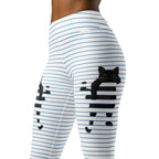 Sketchbook Cat Yoga Leggings