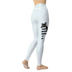 Sketchbook Cat Yoga Leggings