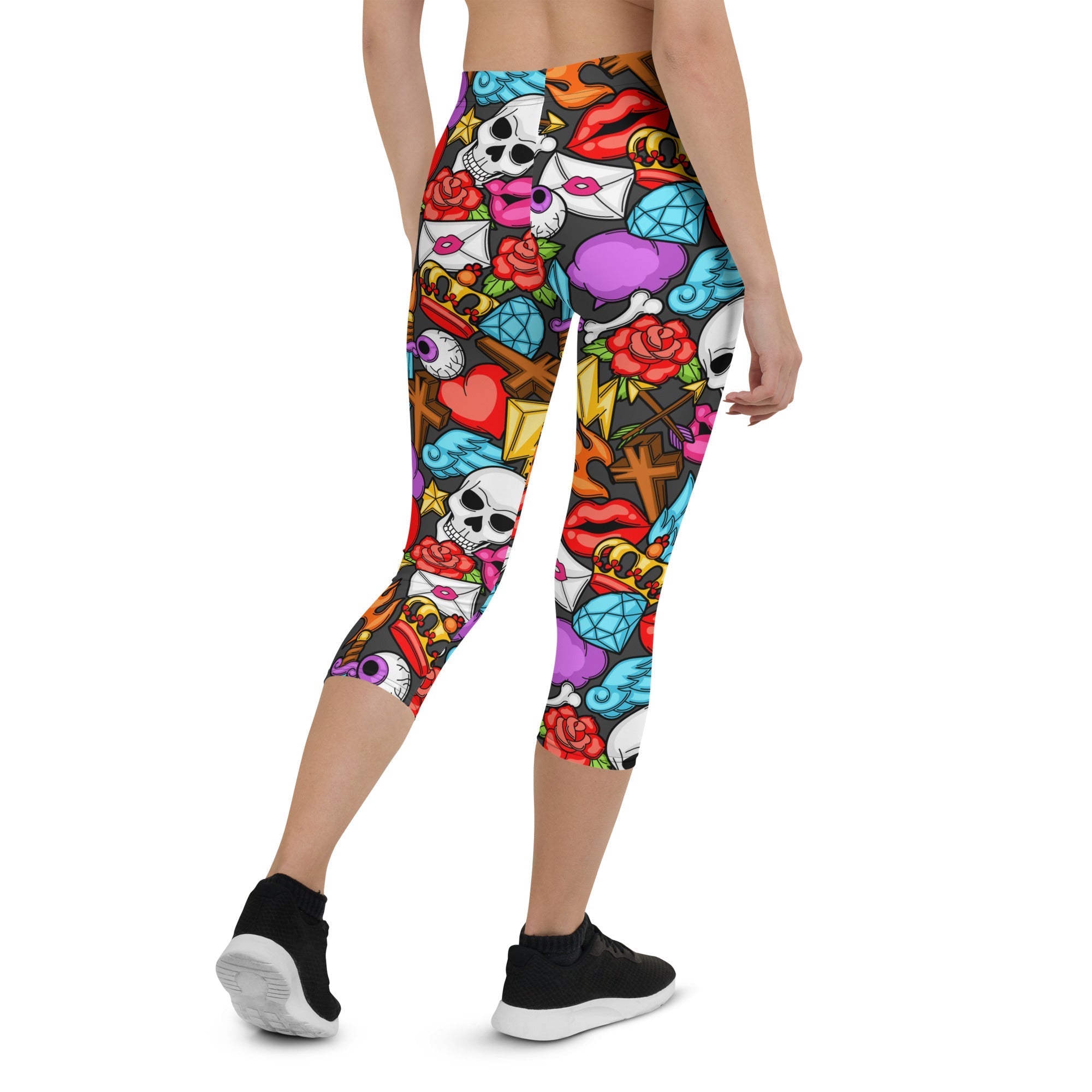 Skulls Capris