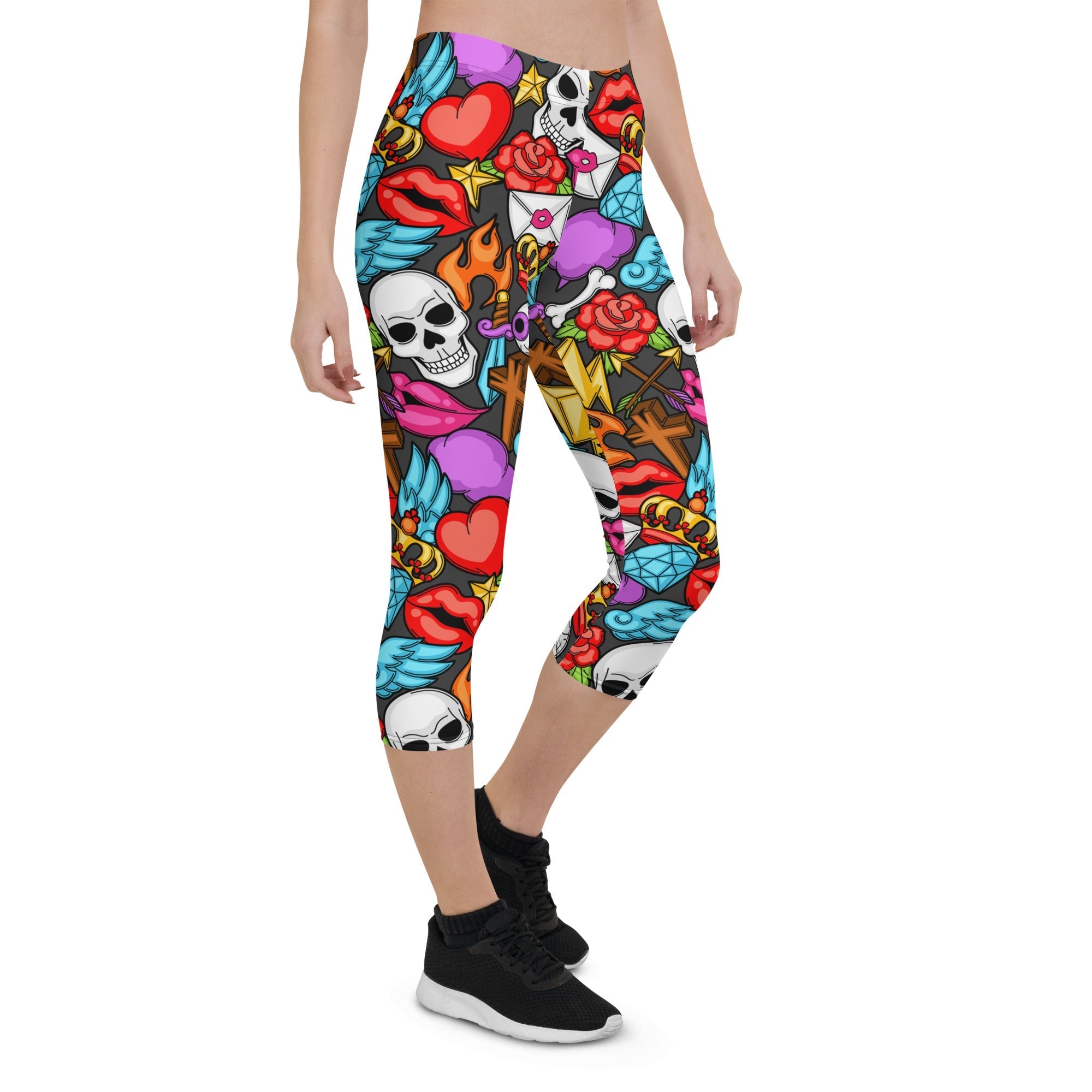 Skulls Capris