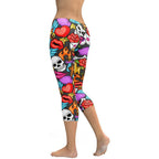 Skulls Capris
