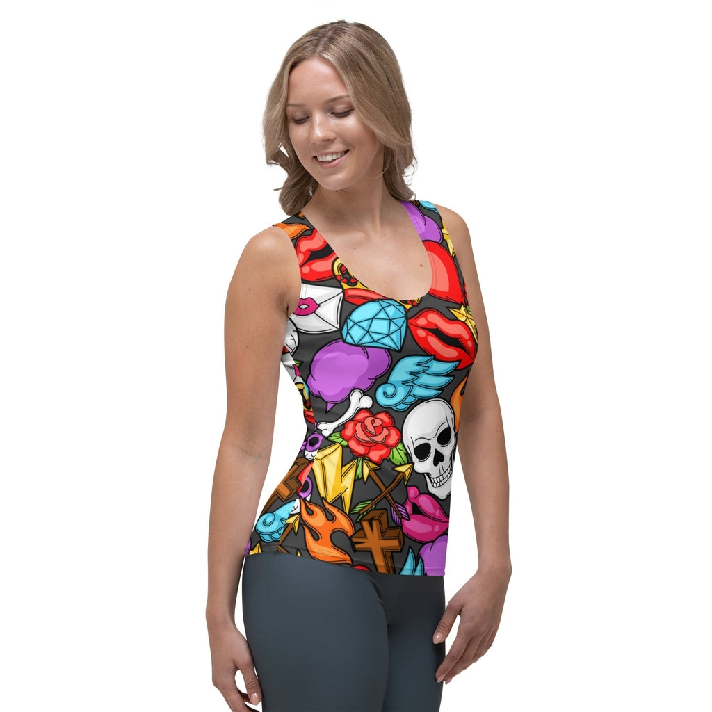 Skulls Tank Top