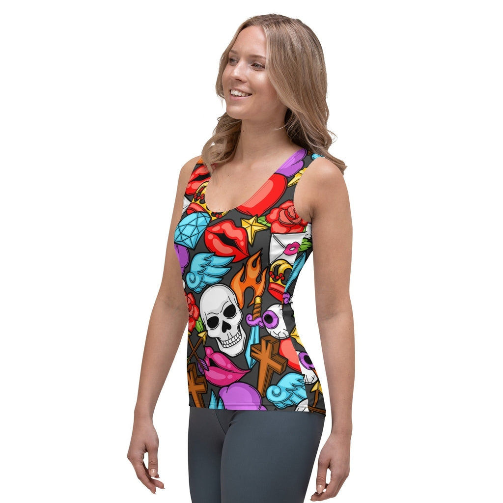 Skulls Tank Top
