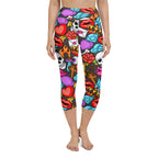 Skulls Yoga Capris