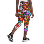 Skulls Yoga Capris