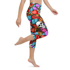 Skulls Yoga Capris