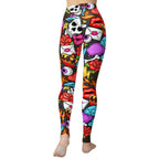 Skulls Yoga Leggings