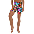 Skulls Yoga Shorts