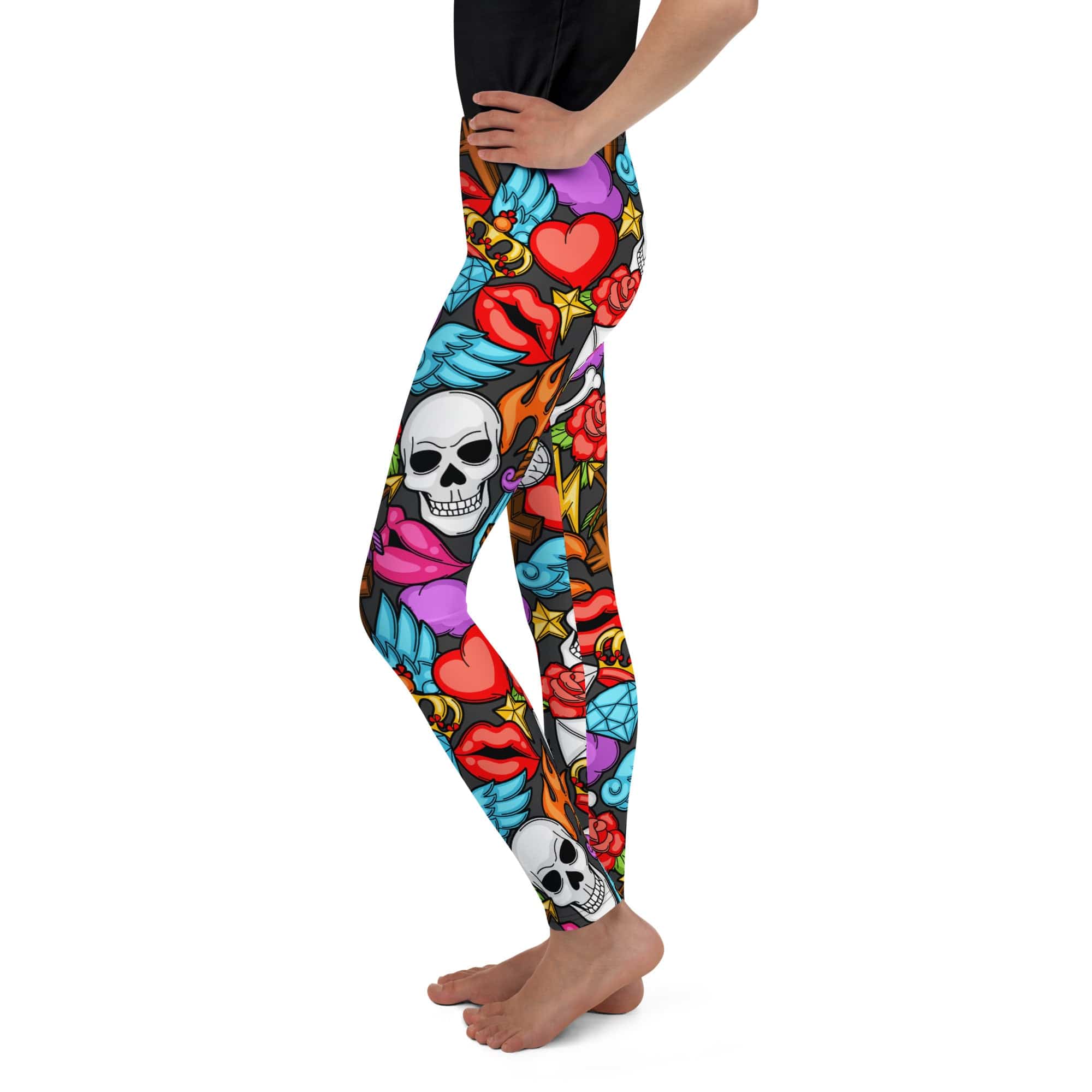 Skulls Youth Leggings