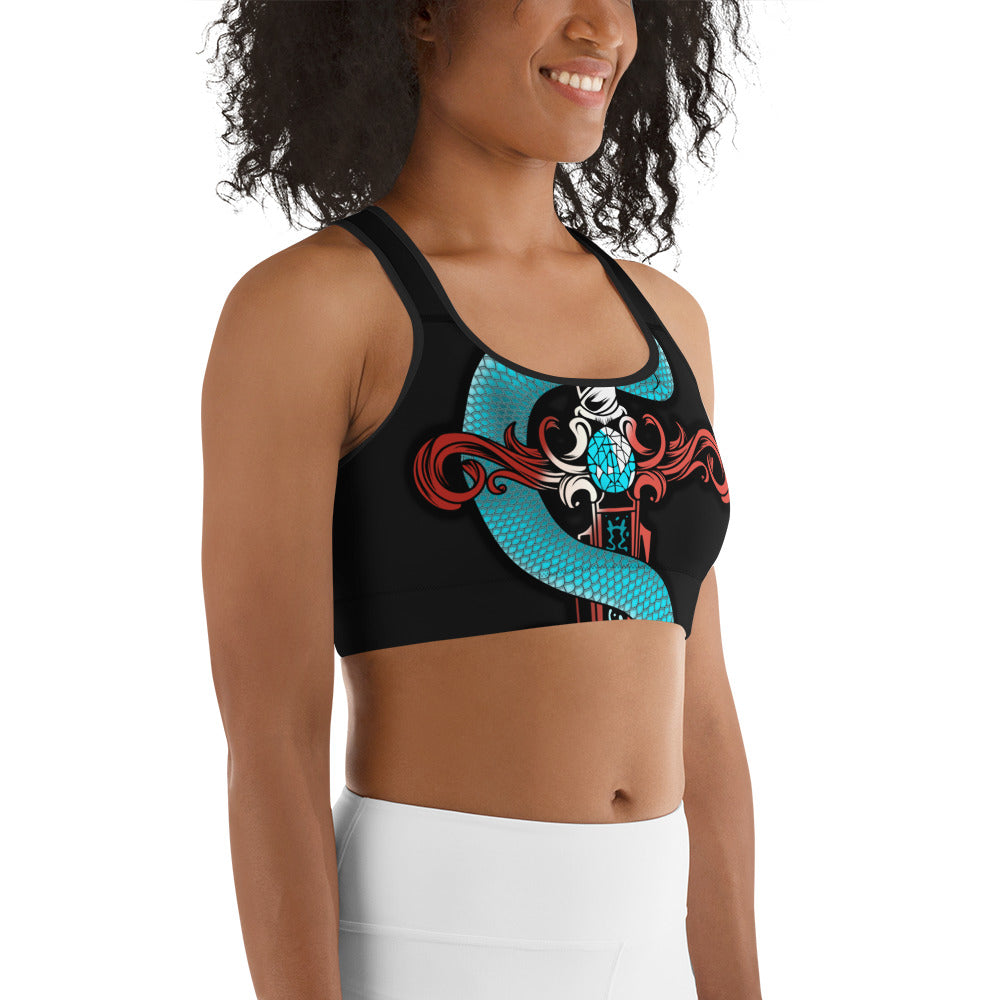 Snake & Sword Sports Bra
