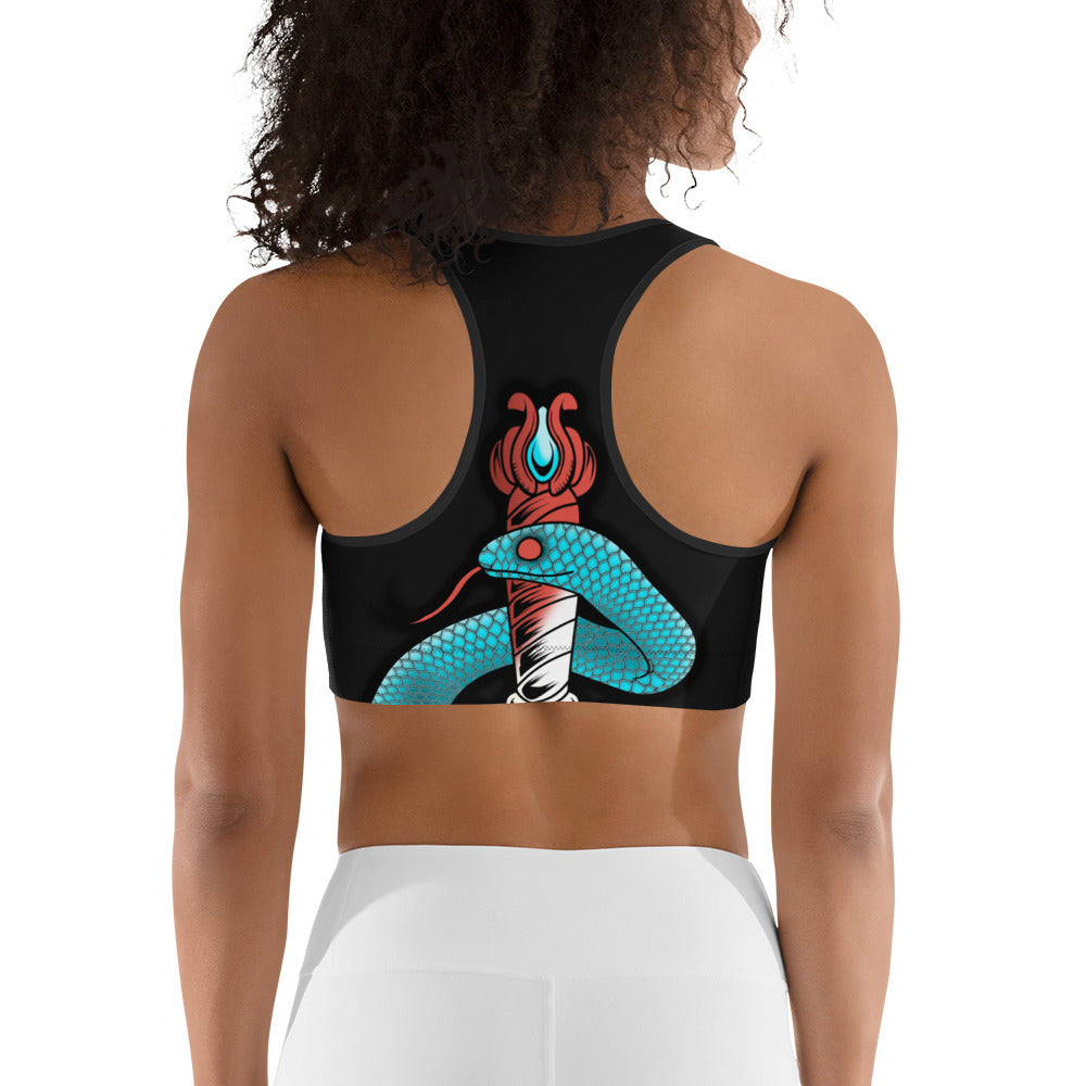 Snake & Sword Sports Bra