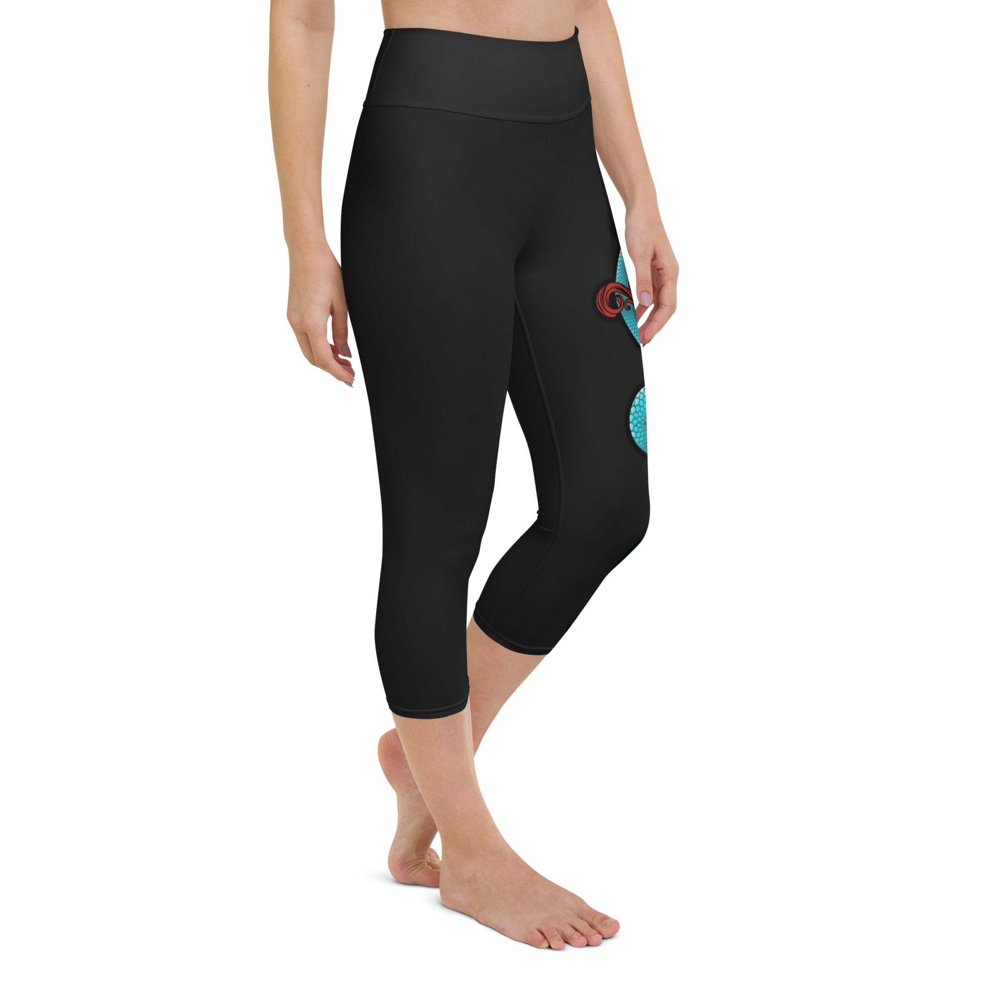 Snake & Sword Yoga Capris