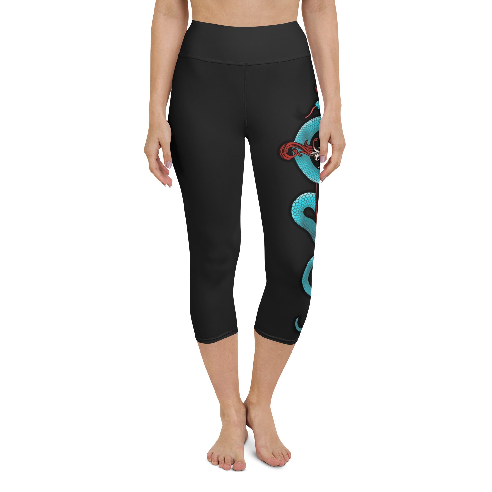 Snake & Sword Yoga Capris