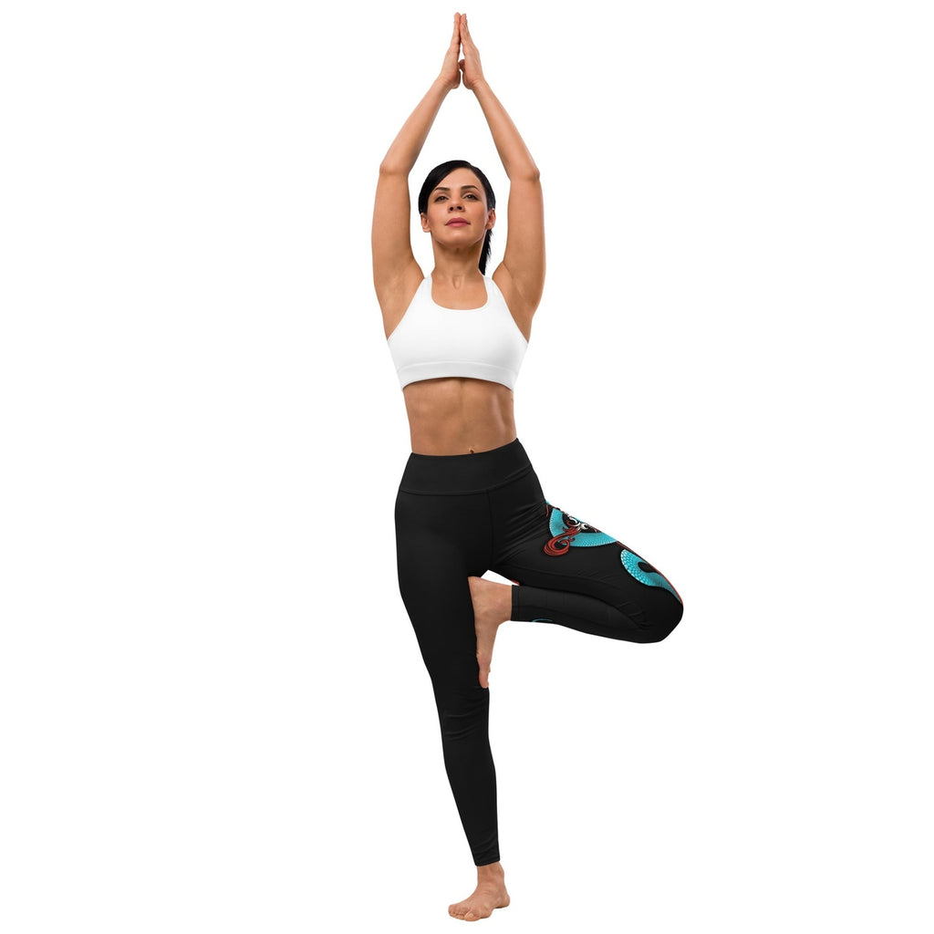 Snake & Sword Yoga Leggings