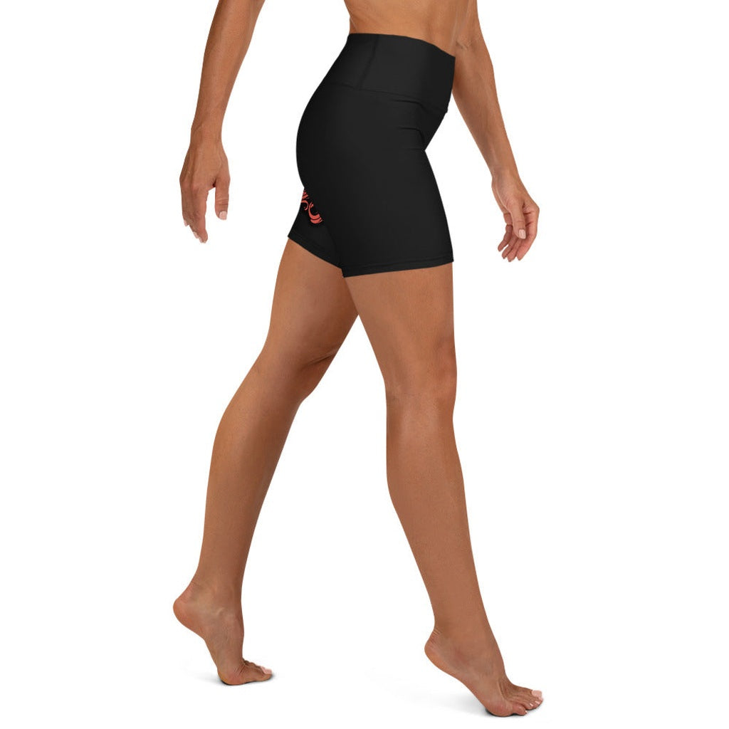 Snake & Sword Yoga Shorts