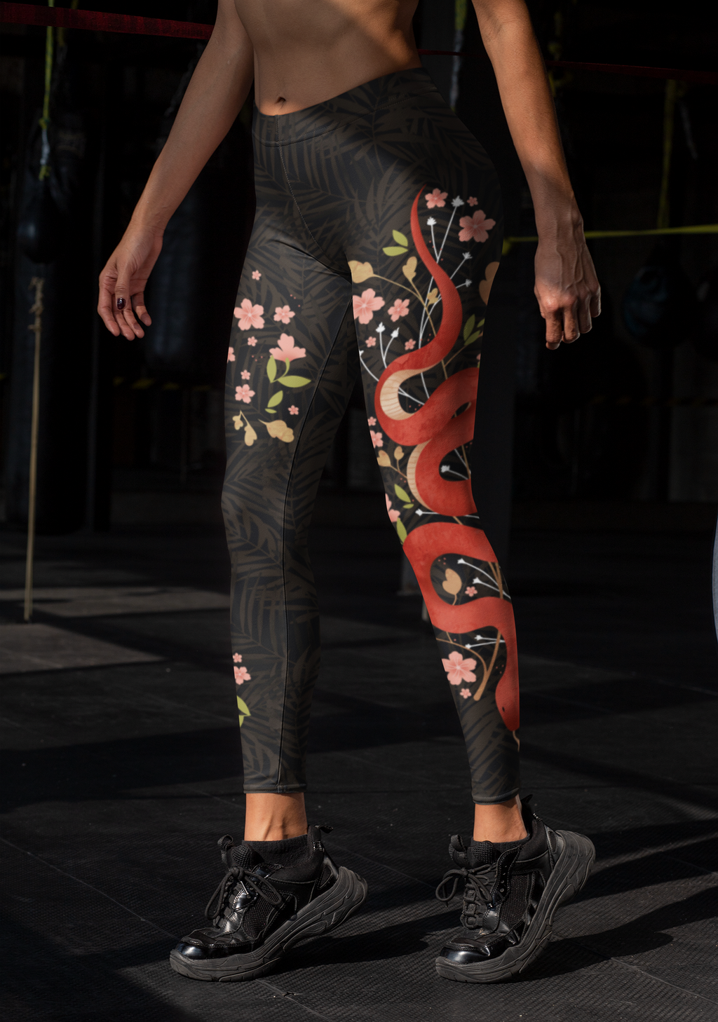 Snakes & Flowers Leggings