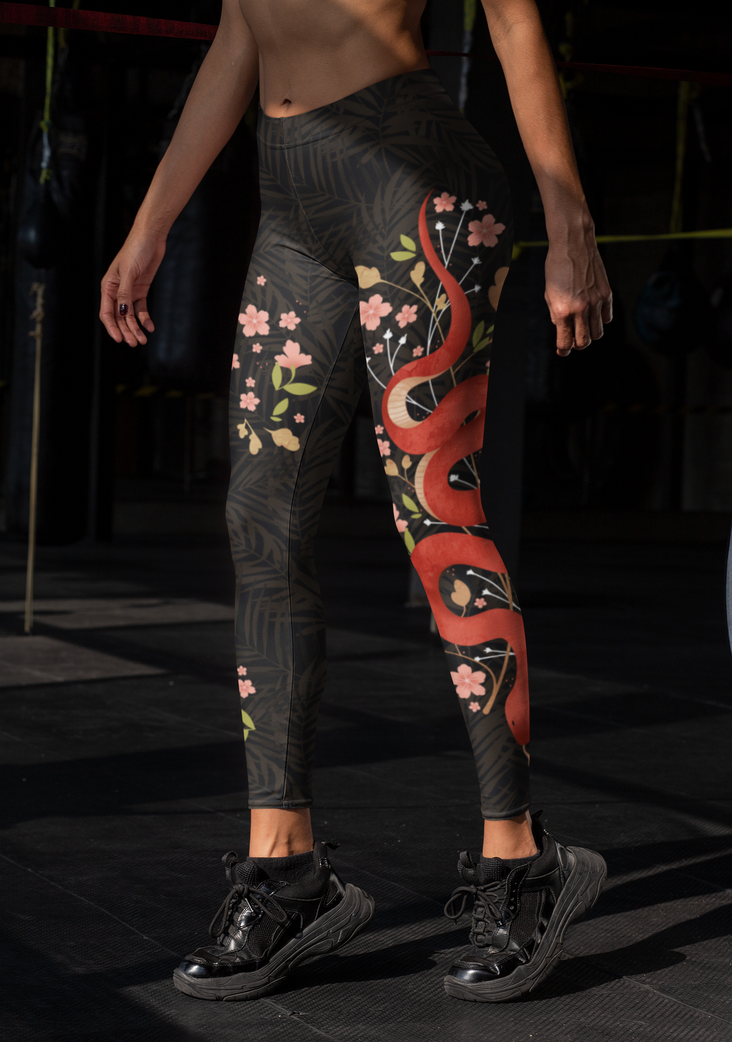 Snakes & Flowers Leggings