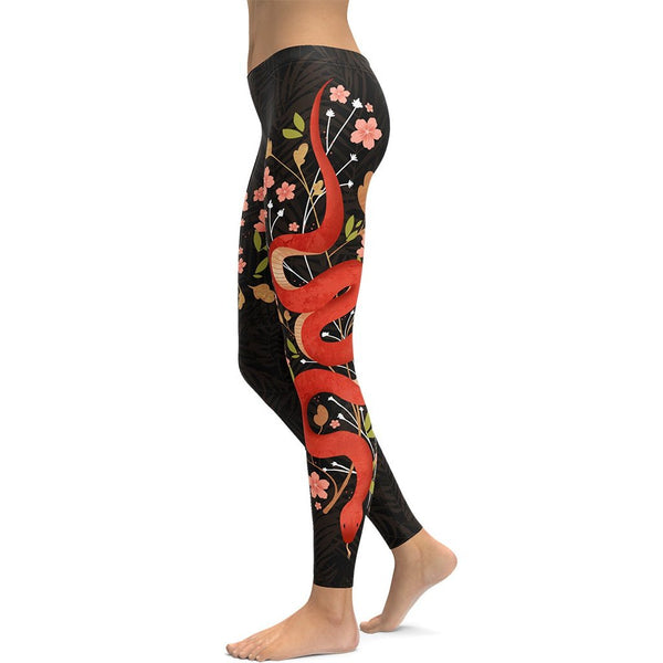 snakes-flowers-leggings-