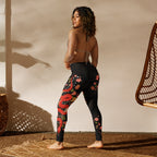Snakes & Flowers Yoga Leggings