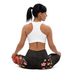 Snakes & Flowers Yoga Leggings