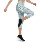Snow-Covered Pines Capris