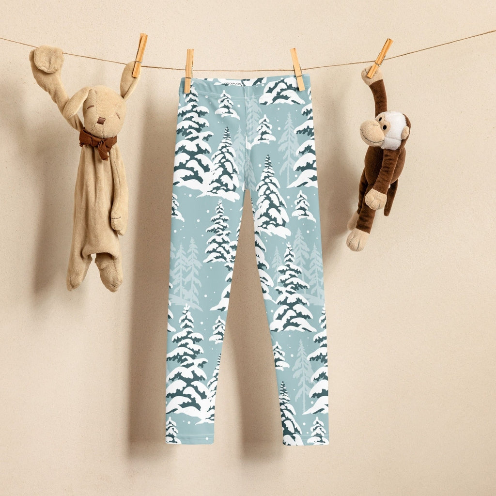 Snow-Covered Pines Kid's Leggings