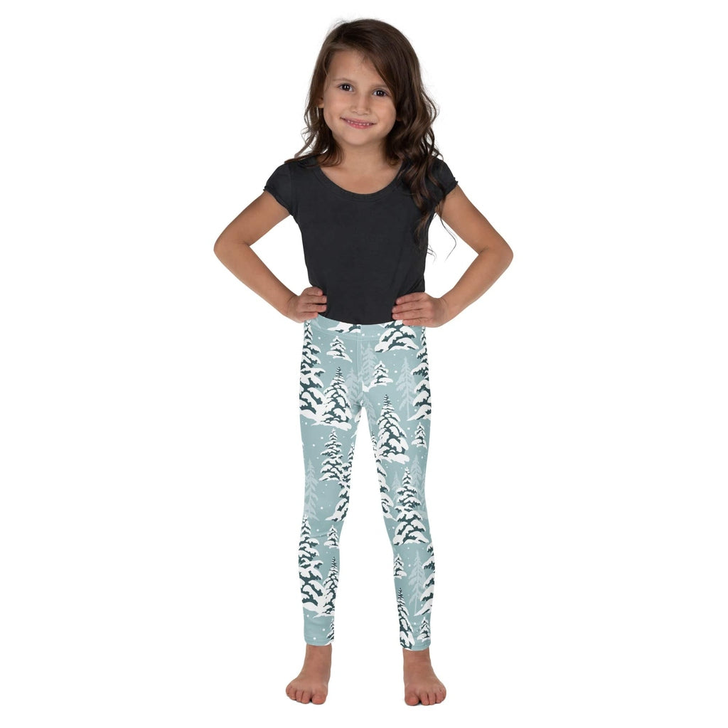 Snow-Covered Pines Kid's Leggings