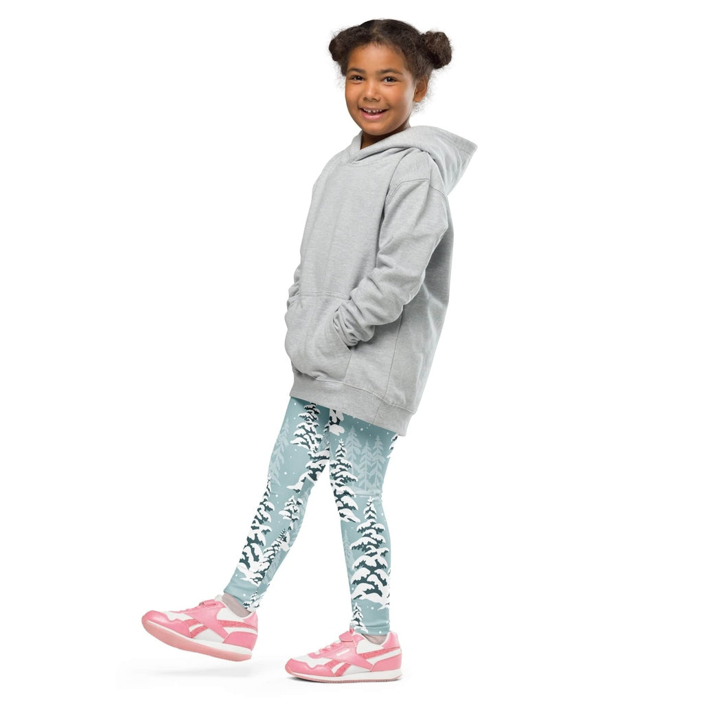 Snow-Covered Pines Kid's Leggings