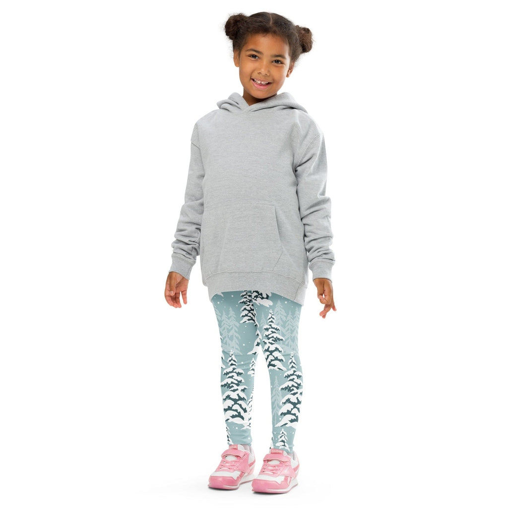 Snow-Covered Pines Kid's Leggings