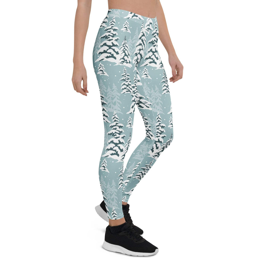 Snow-Covered Pines Leggings