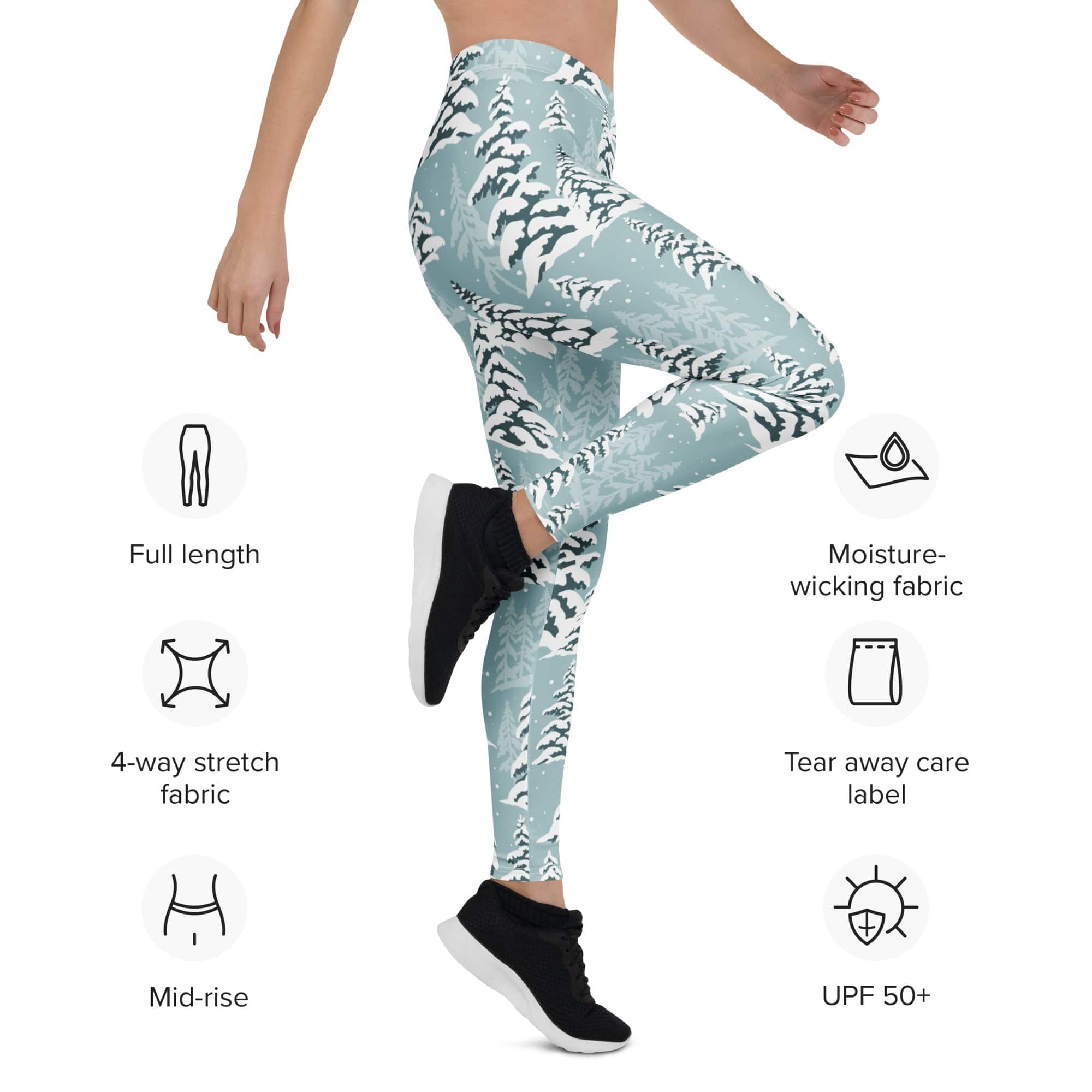 Snow-Covered Pines Leggings