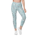 Snow-Covered Pines Leggings With Pockets