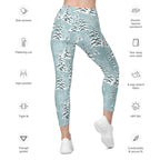 Snow-Covered Pines Leggings With Pockets