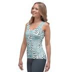Snow-Covered Pines Tank Top