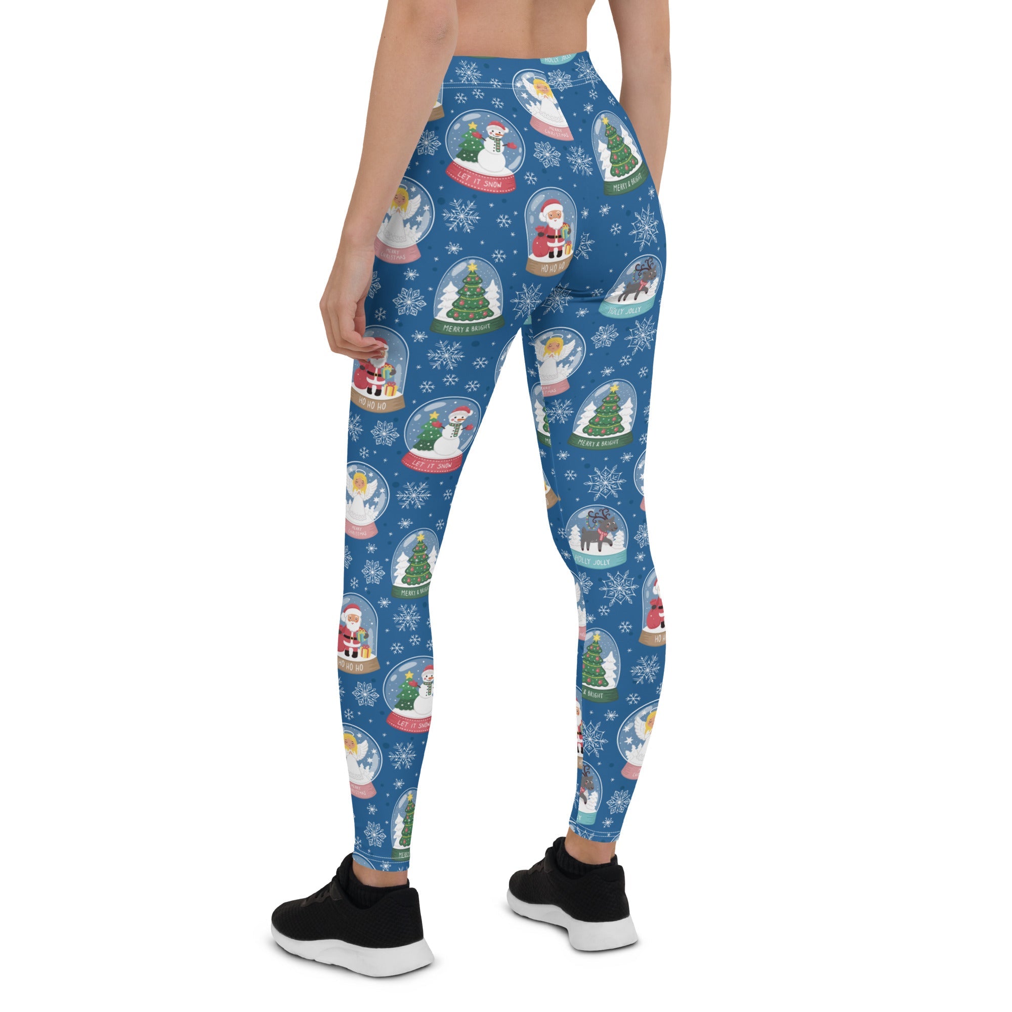 Snow Globe Pattern Leggings