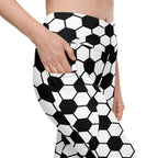 Soccer Crossover Leggings With Pockets