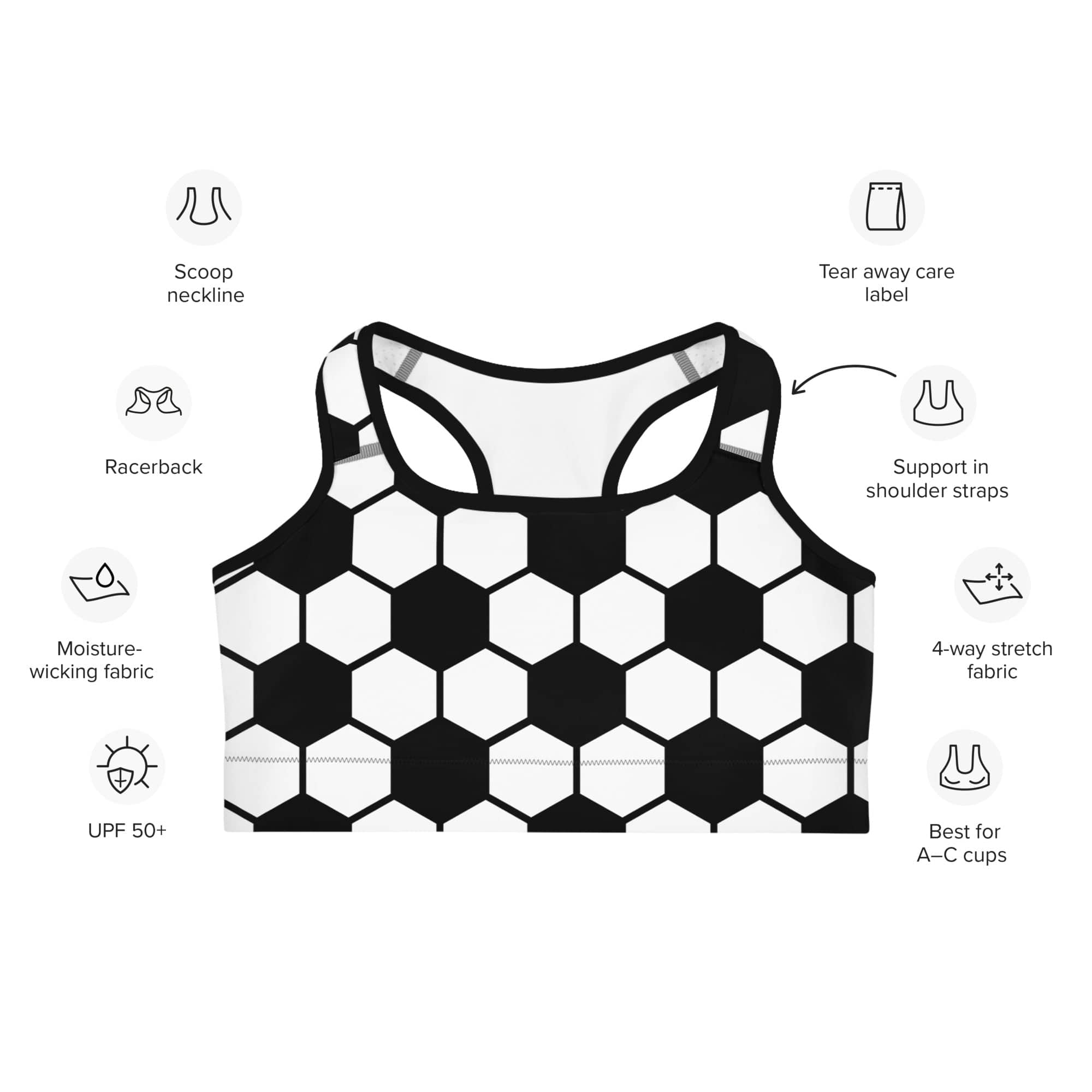 Soccer Sports Bra