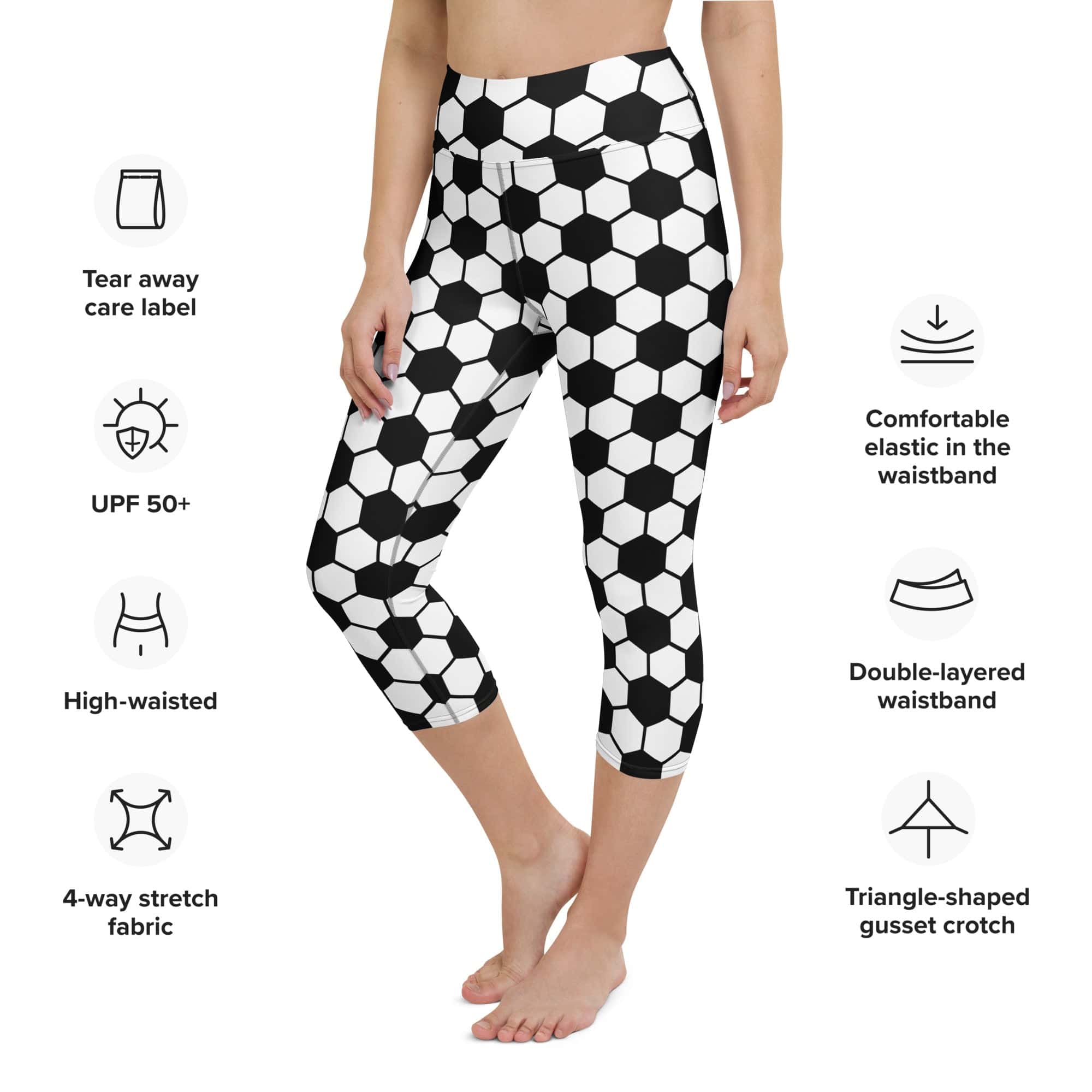 Soccer Yoga Capris