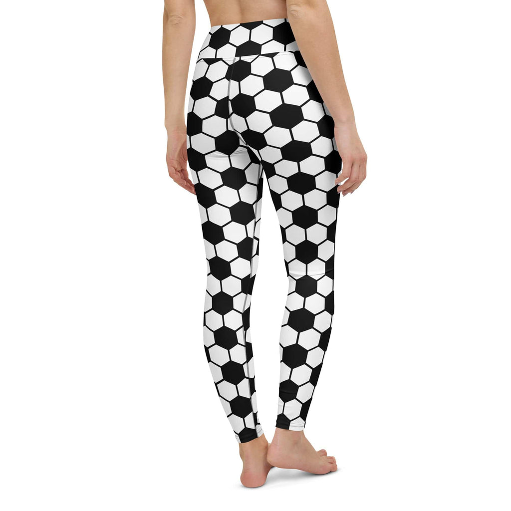 Soccer Yoga Leggings