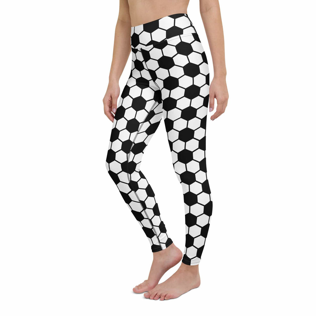 Soccer Yoga Leggings