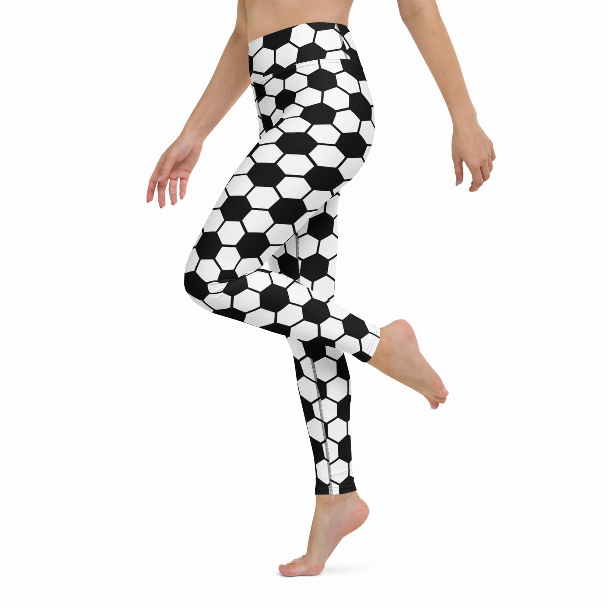 Soccer Yoga Leggings