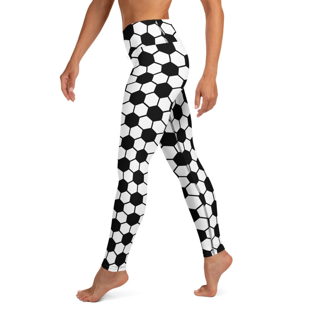 Soccer Yoga Leggings