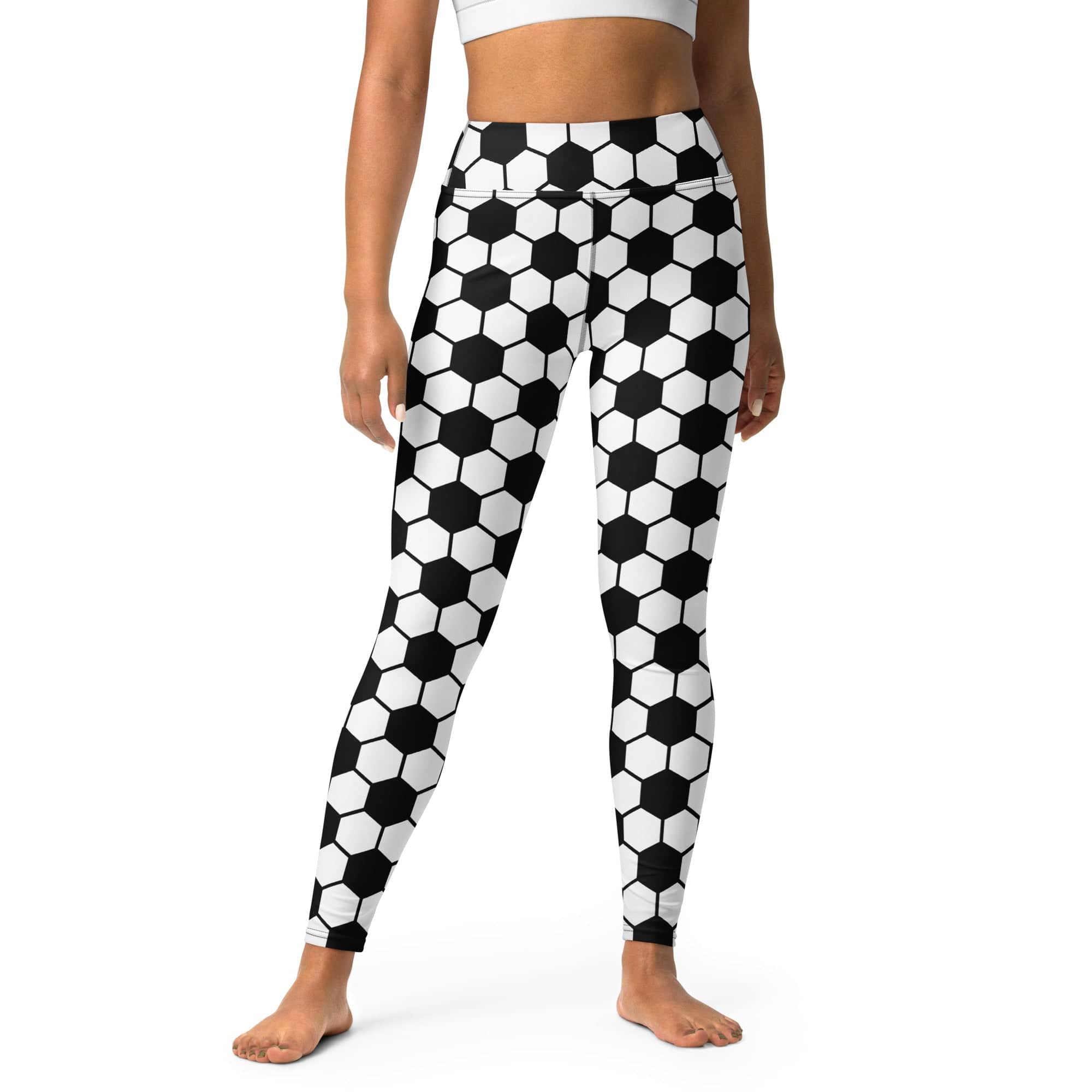 Soccer Yoga Leggings