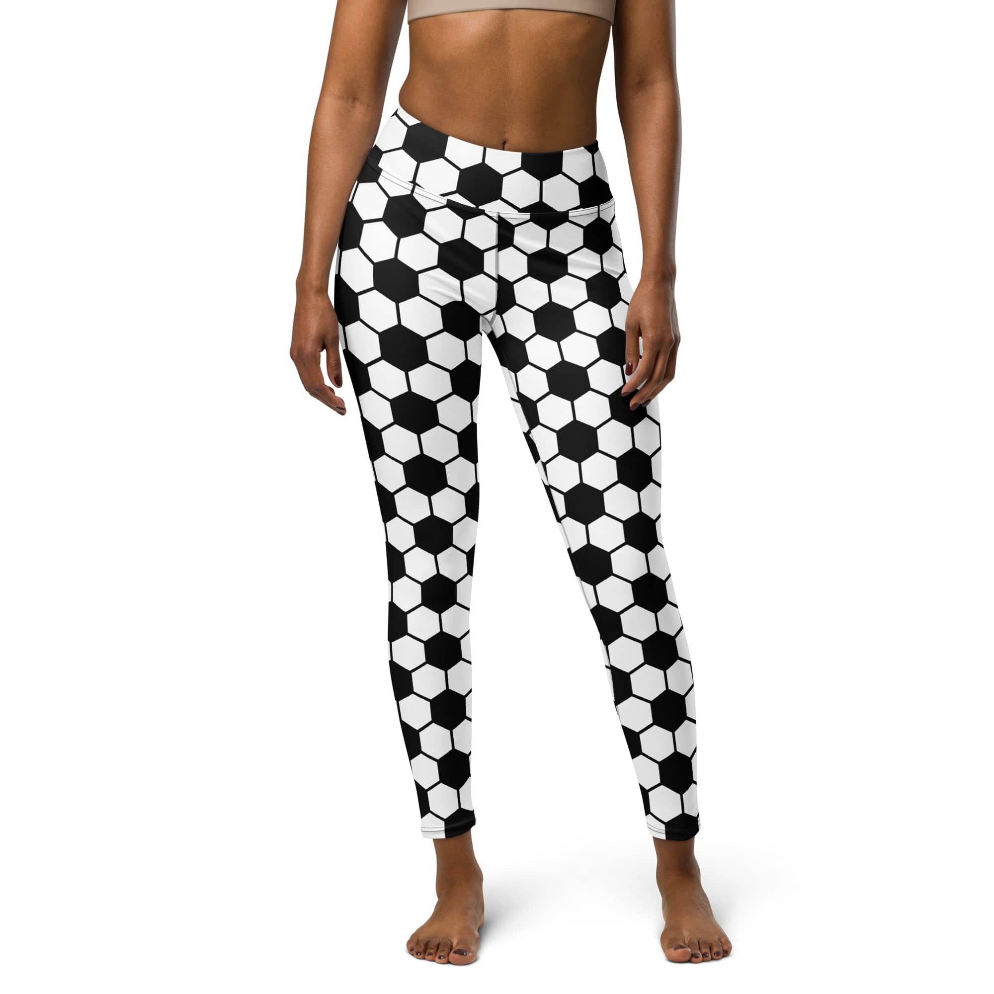 Soccer Yoga Leggings