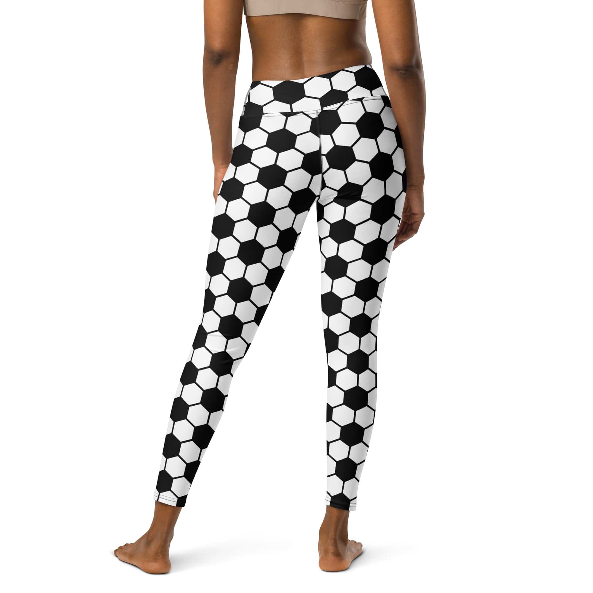 Soccer Yoga Leggings