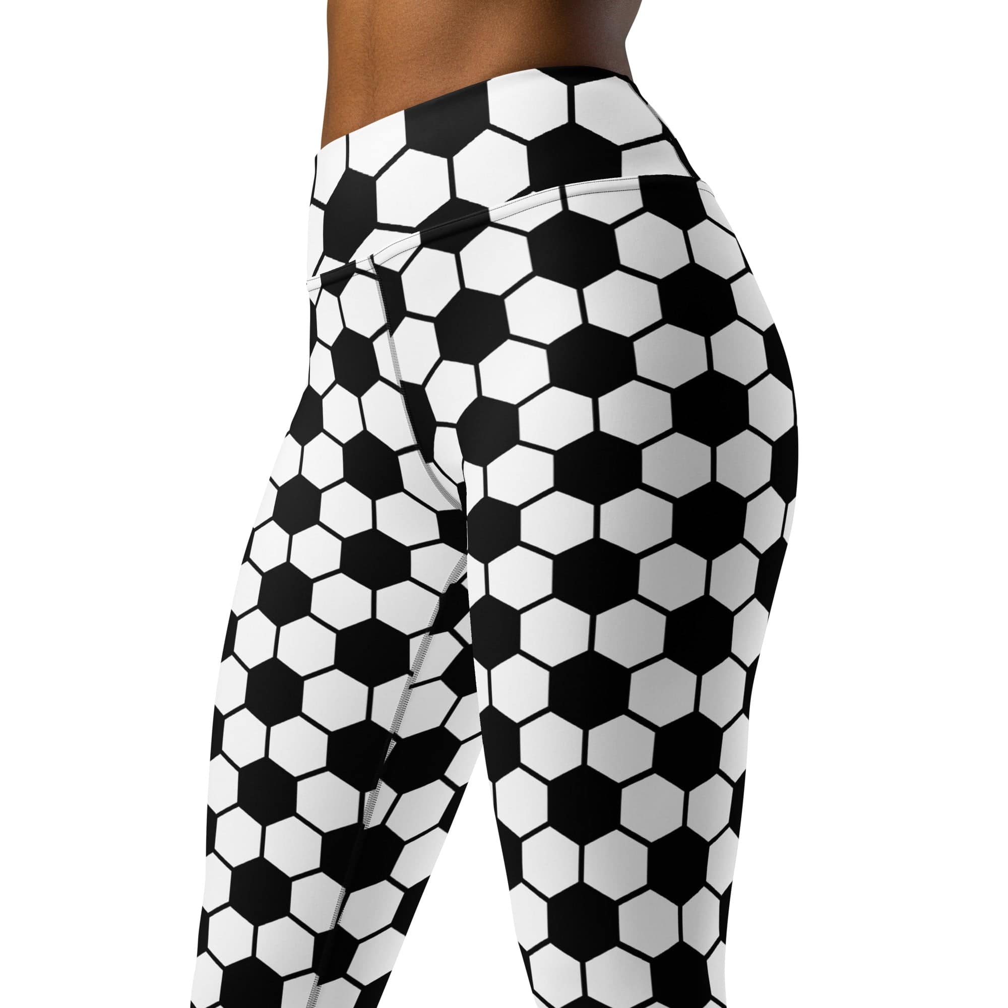 Soccer Yoga Leggings