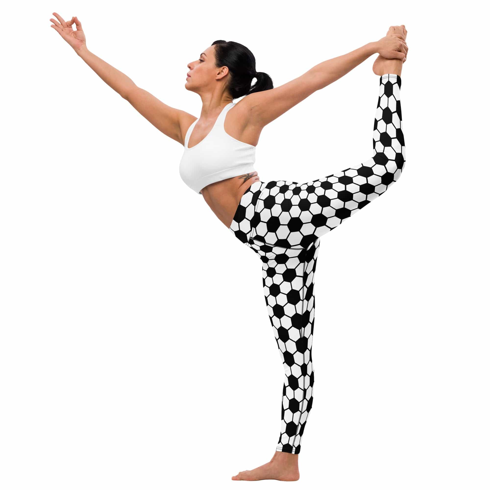 Soccer Yoga Leggings