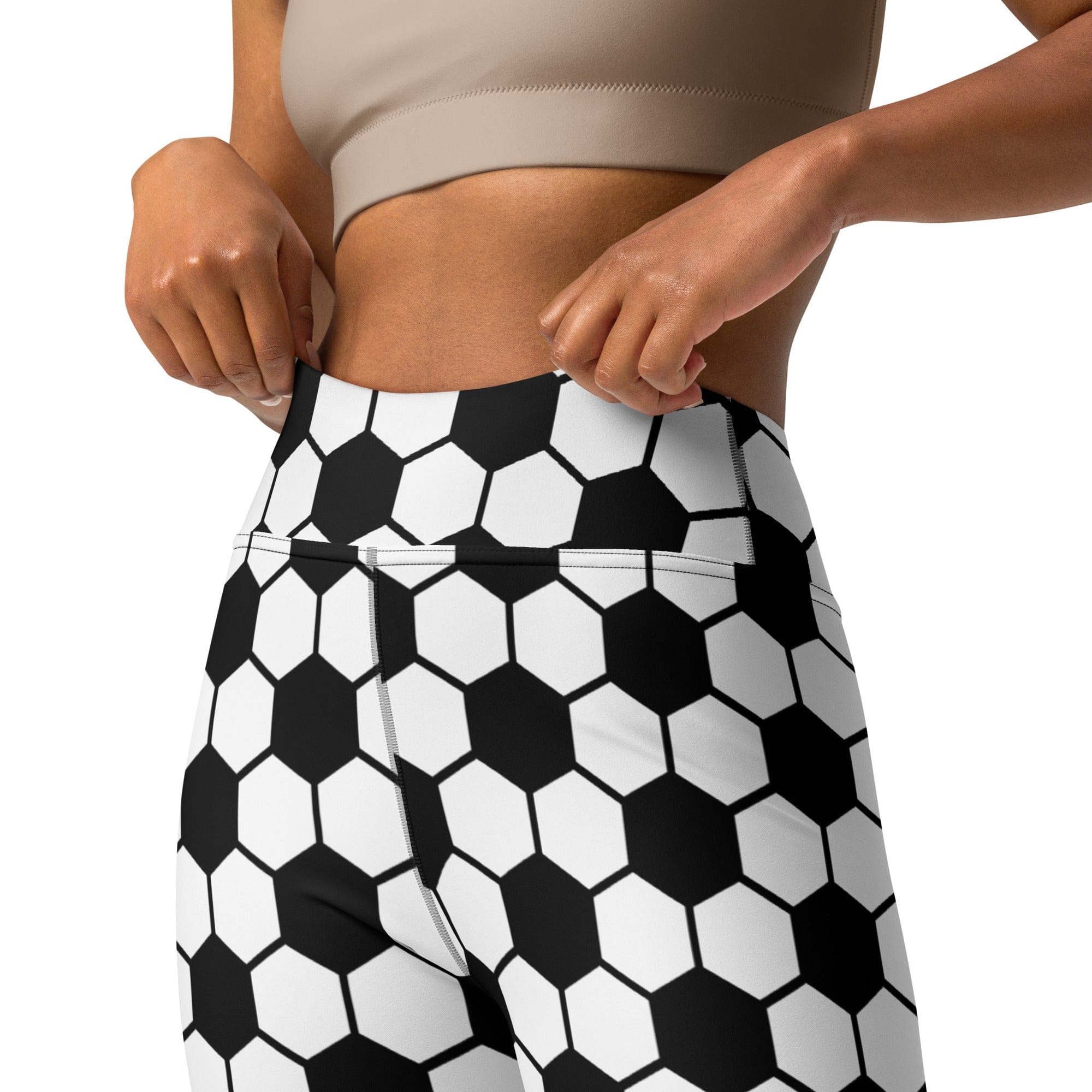 Soccer Yoga Leggings