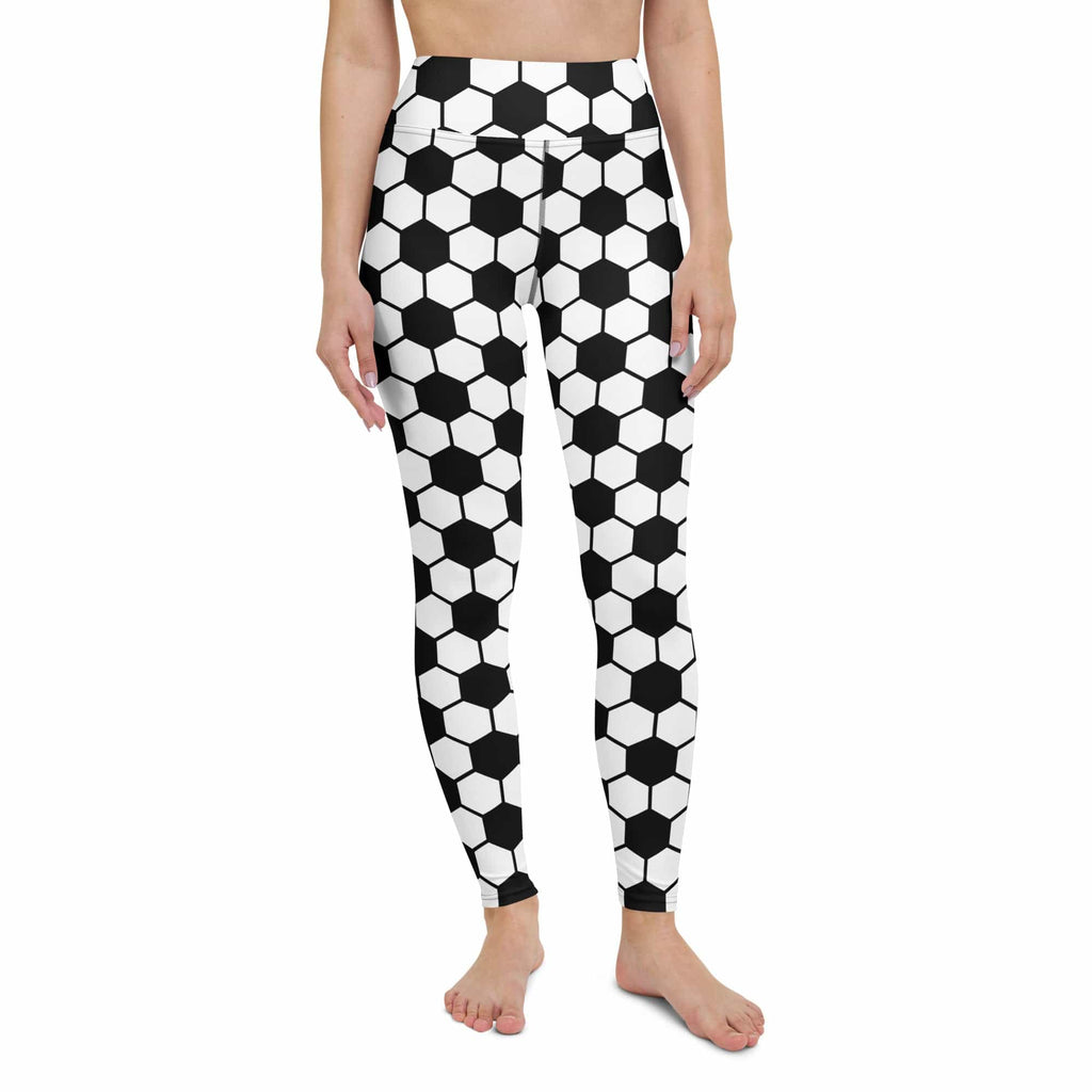 Soccer Yoga Leggings